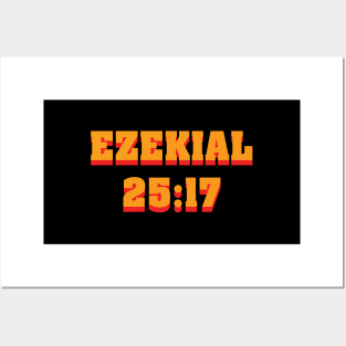 Ezekial 25:17 Posters and Art